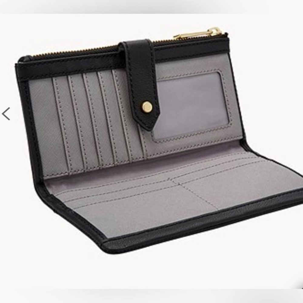 Fossil Laine Leather Clutch NWT - Picture 2 of 5
